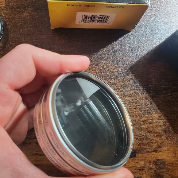 NEW Opteka 72mm Precision Optics 3 Piece Filter Kit Digital Camera + 58mm Targus - Picture 10 of 12